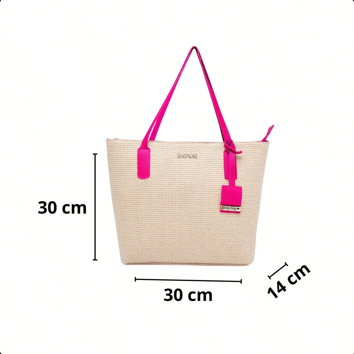 Bolsa Sacola De Praia Verão Palha Grande Piscina Shopbag
