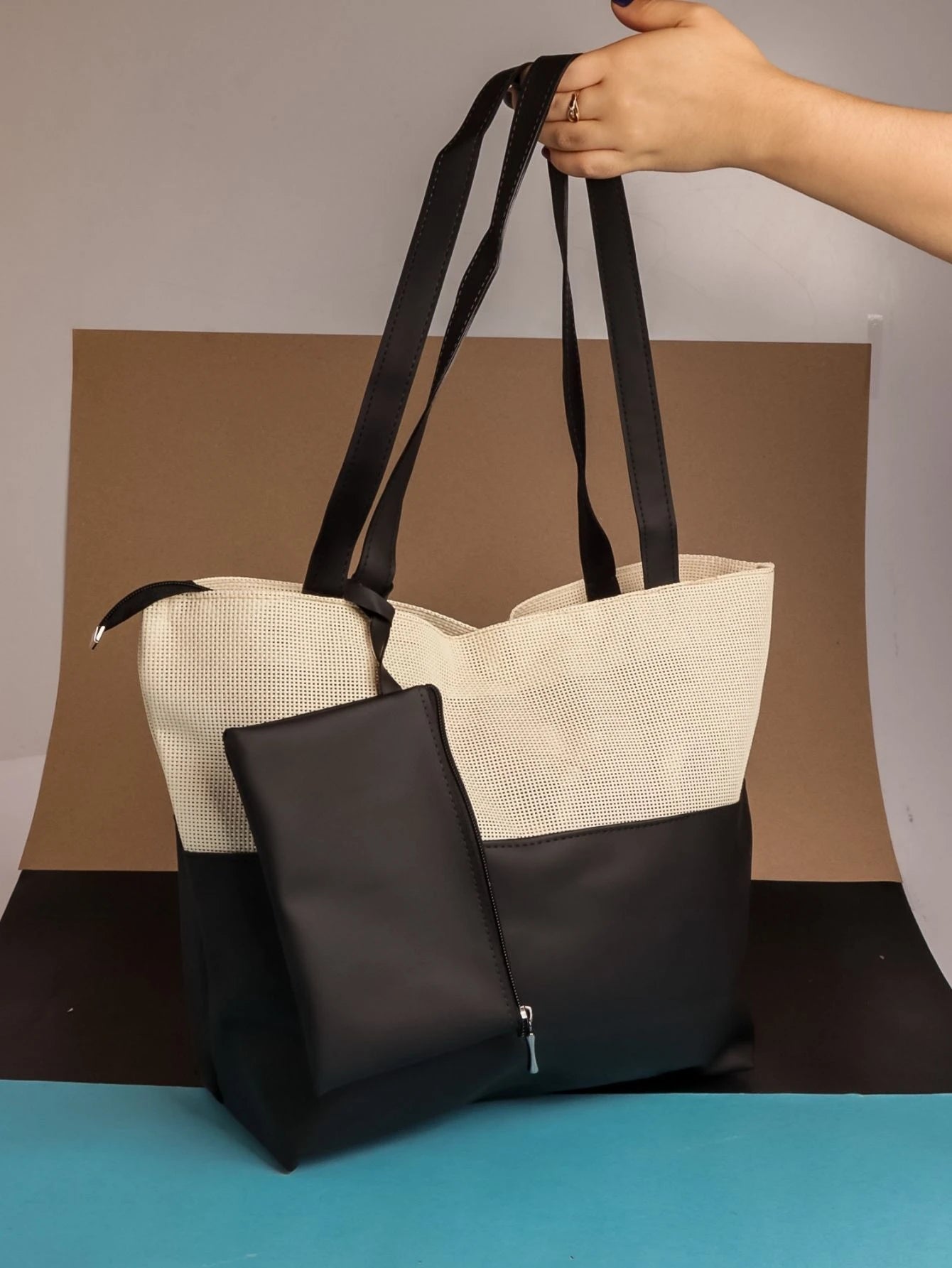 Bolsa de Praia Feminina Silicone Ipermeável com Necessaire