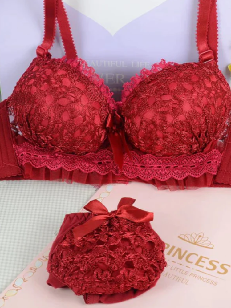 Conjunto de Lingerie com Renda Diva