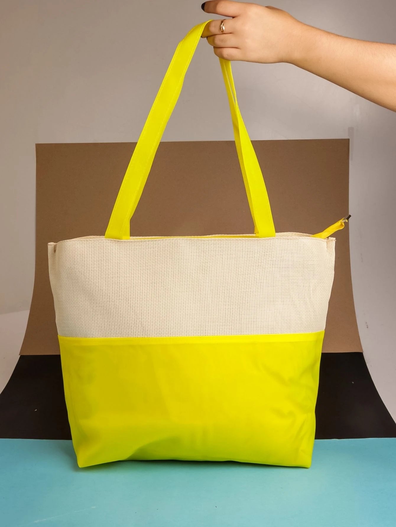 Bolsa de Praia Feminina Silicone Ipermeável com Necessaire