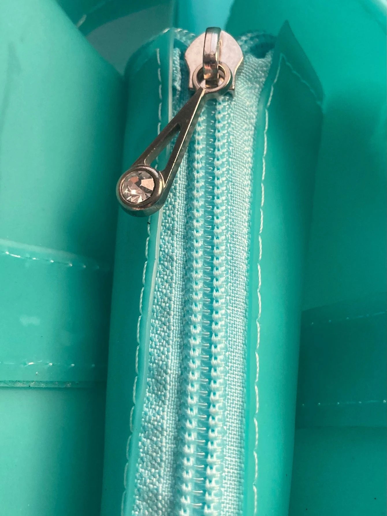 Bolsa de Praia Feminina Silicone Ipermeável com Necessaire