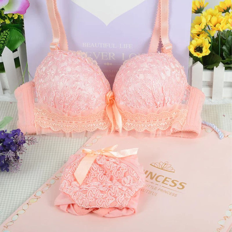 Conjunto de Lingerie com Renda Diva