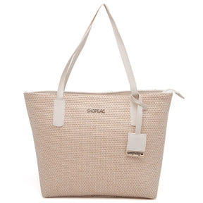 Bolsa Sacola De Praia Verão Palha Grande Piscina Shopbag