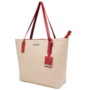Bolsa Sacola De Praia Verão Palha Grande Piscina Shopbag