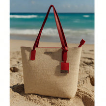Bolsa Sacola De Praia Verão Palha Grande Piscina Shopbag