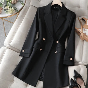 Blazer preto, blazer longo, blazer de lã batida, blazer outono inverno, blazer caramelo,