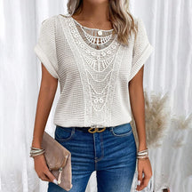 Blusa Feminina Boho Chic Pérola