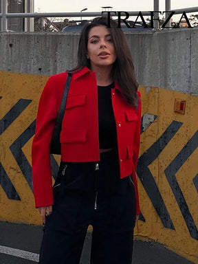 conjunto de calça e blazer, conjunto de alfaiataria, conjunto confortavel, conjunto vermelho, moda inverno, tendencia 2024, tendencia, conjunto com casaco, conjunto feminino, conjunto diva,