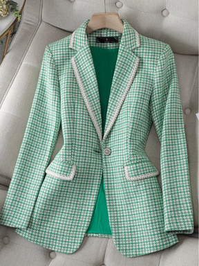 Blazer Alongado Xadrez Angela